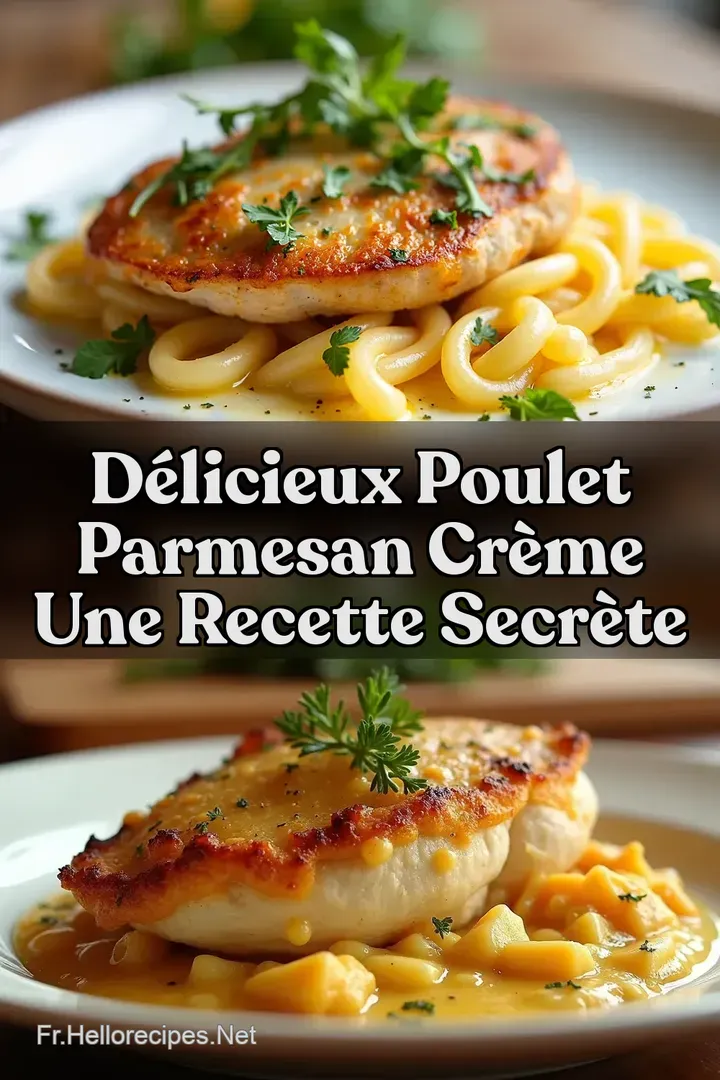 D&eacute;licieux Poulet Parmesan Cr&egrave;me Une Recette Secr&egrave;te