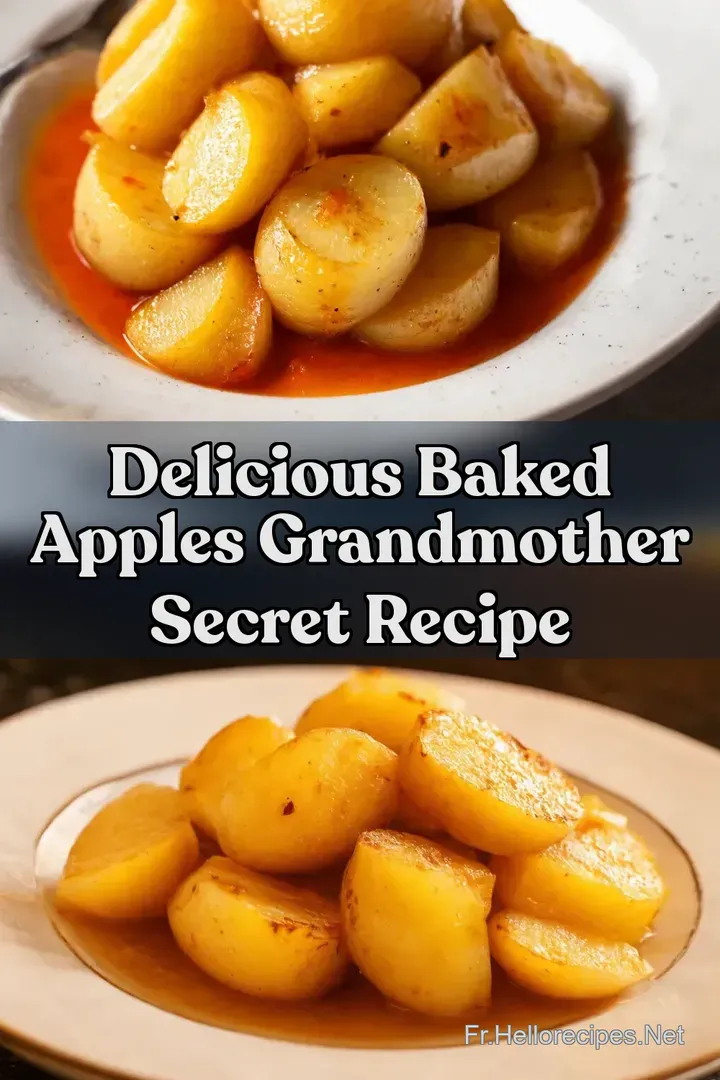 Delicious Baked Apples Grandmother Secret Recipe : ÉPINGLER POUR PLUS TARD Delicious Baked Apples Grandmother Secret Recipe
