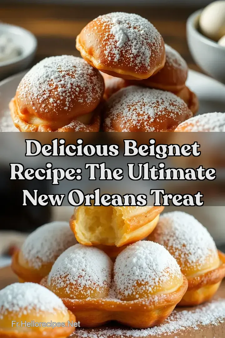 Delicious Beignet Recipe: The Ultimate New Orleans Treat