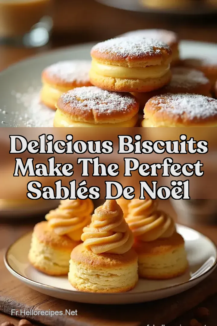 Delicious Biscuits Make the Perfect Sabl&eacute;s de No&euml;l