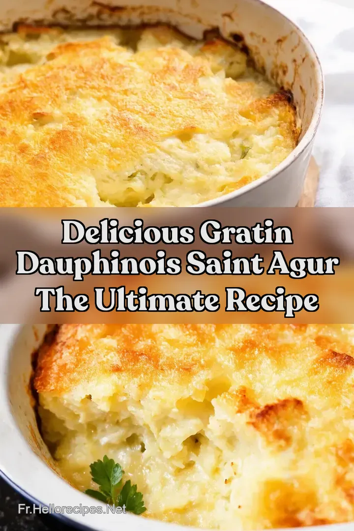 Delicious Gratin Dauphinois Saint Agur The Ultimate Recipe