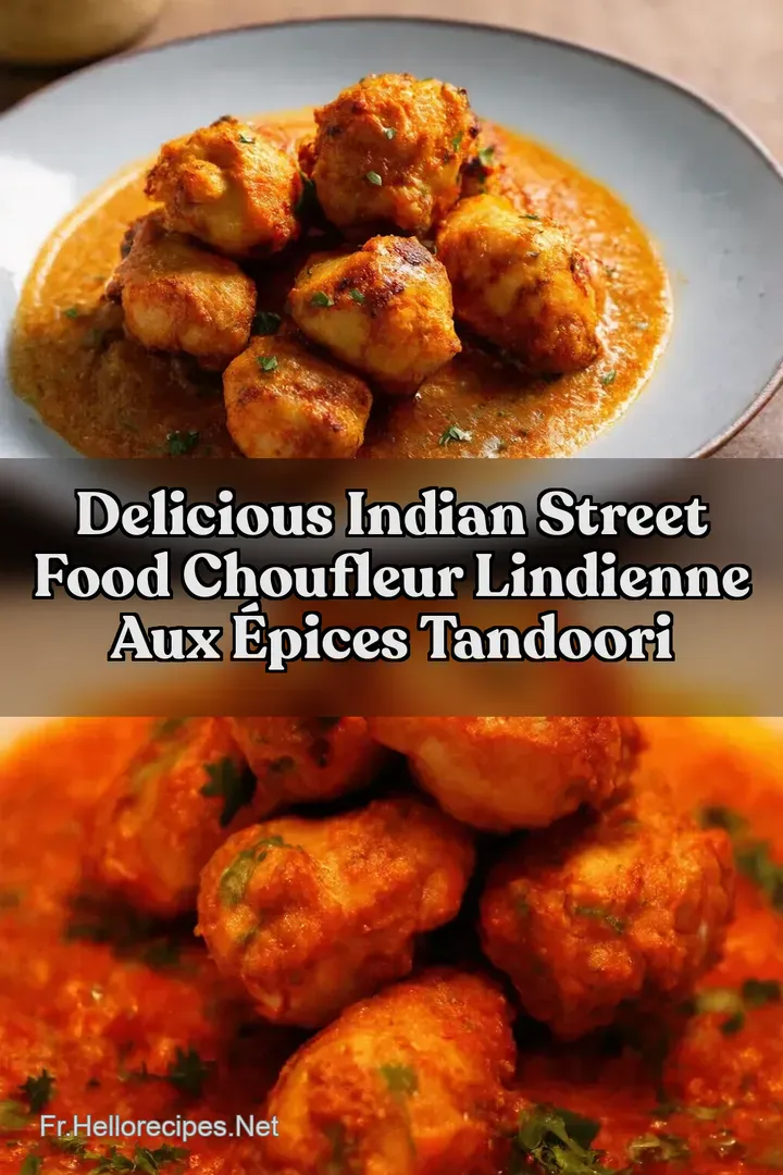 Delicious Indian Street Food Choufleur lindienne Aux &Eacute;pices Tandoori