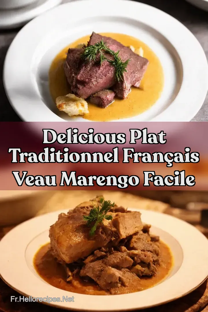 Delicious Plat Traditionnel Fran&ccedil;ais Veau Marengo Facile