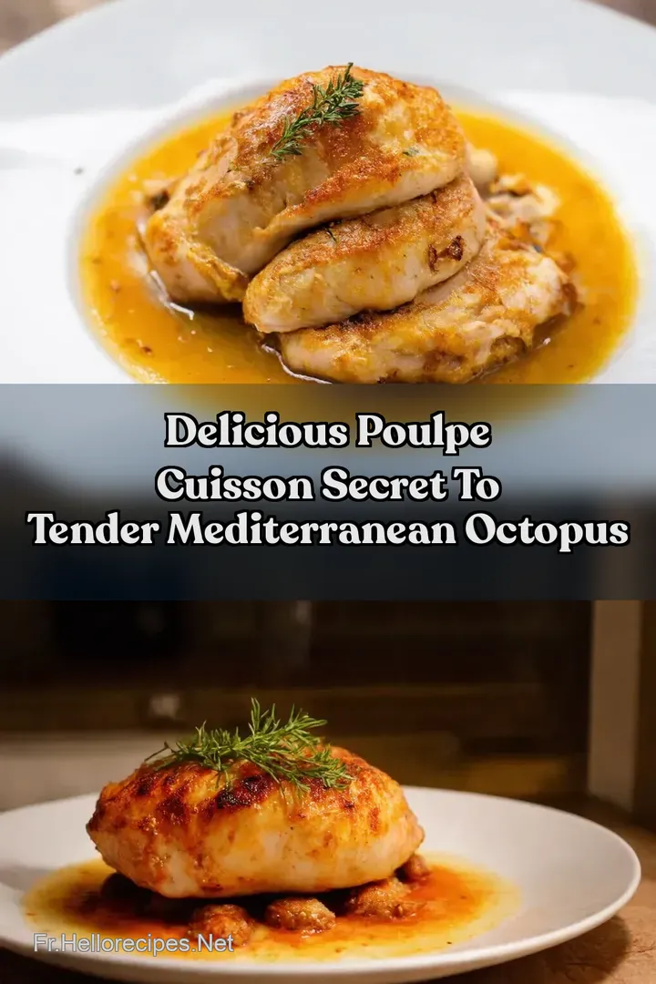 Delicious Poulpe Cuisson Secret to Tender Mediterranean Octopus