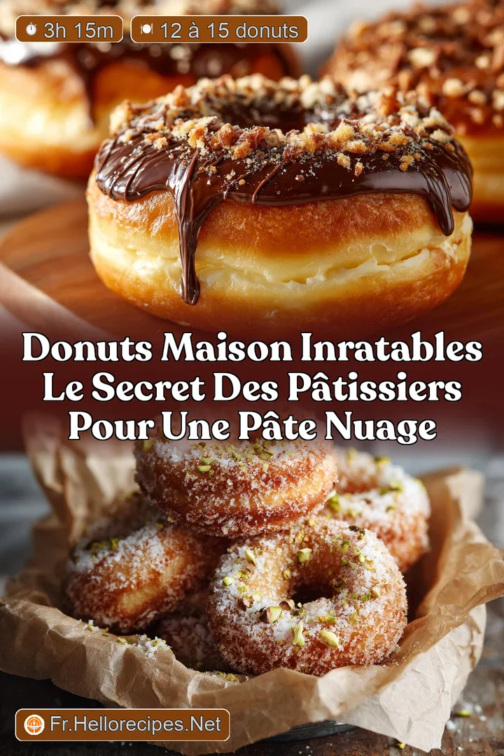 Donuts Maison Inratables Le Secret des P&acirc;tissiers pour une P&acirc;te Nuage