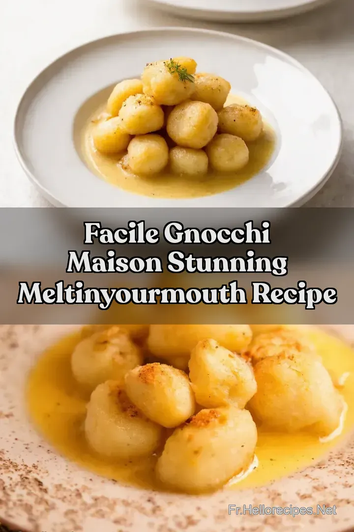 Facile Gnocchi Maison Stunning MeltinYourMouth Recipe