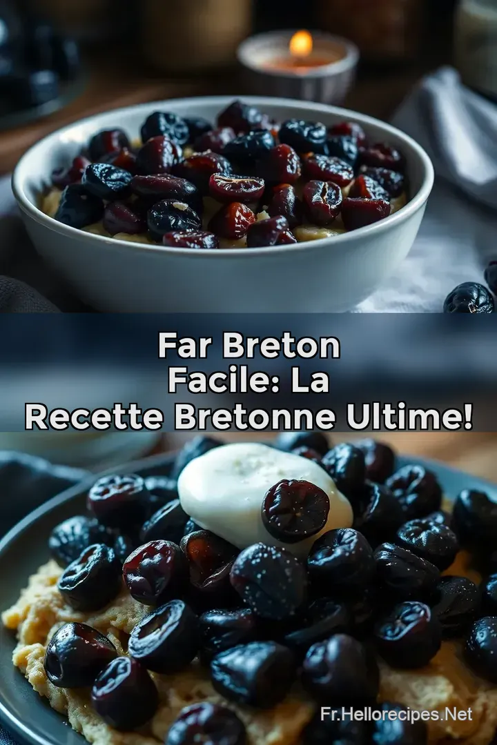 Far Breton Facile: La Recette Bretonne Ultime! : ÉPINGLER POUR PLUS TARD Far Breton Facile: La Recette Bretonne Ultime!