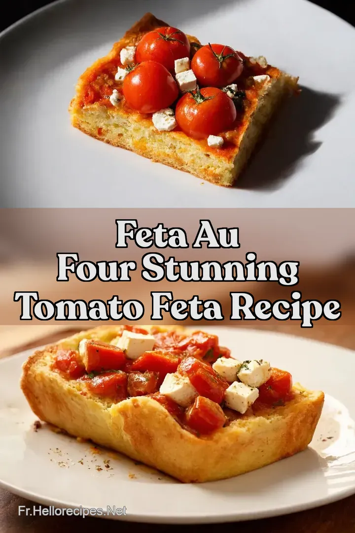 Feta au Four Stunning Tomato Feta Recipe