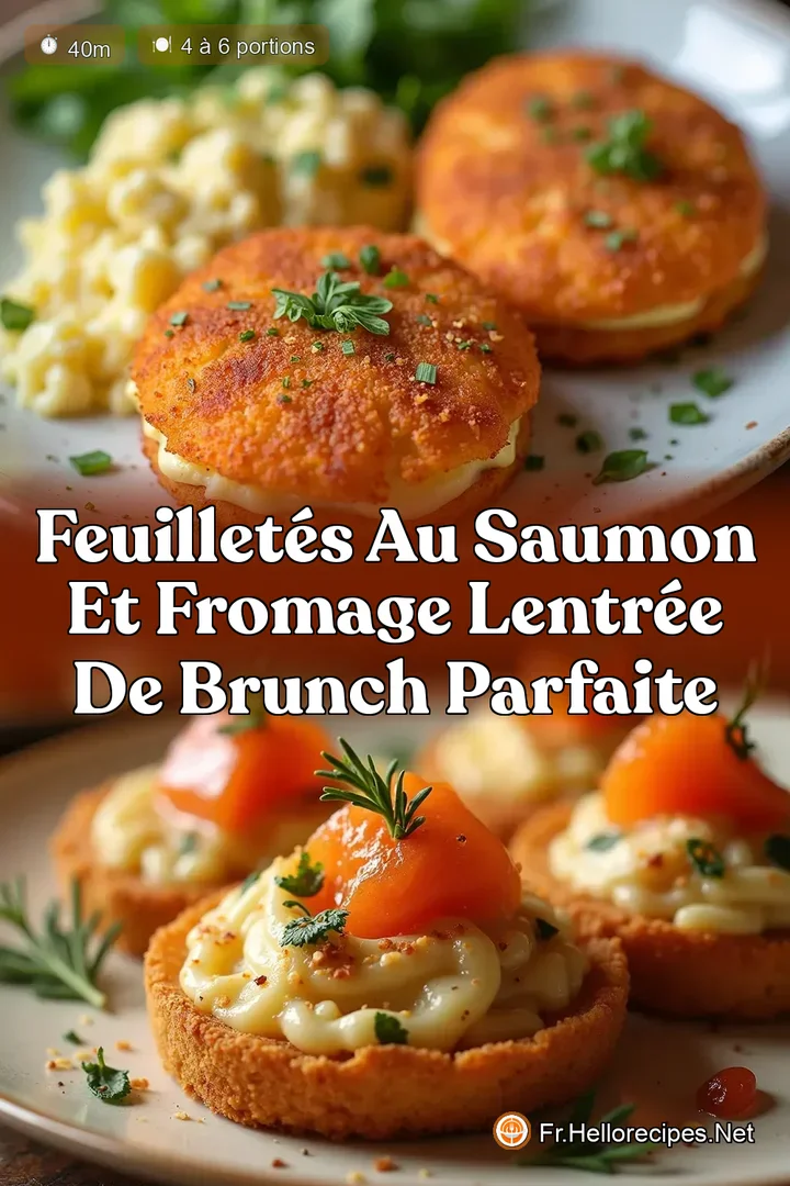 Feuilletés au Saumon et Fromage LEntrée de Brunch Parfaite
