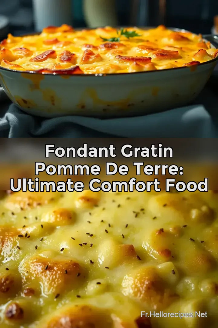 Fondant Gratin Pomme de Terre: Ultimate Comfort Food