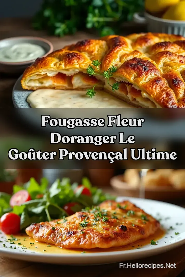 Fougasse Fleur dOranger Le Go&ucirc;ter Proven&ccedil;al Ultime