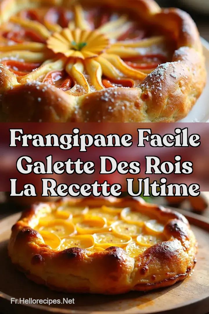 Frangipane Facile Galette des Rois la Recette Ultime