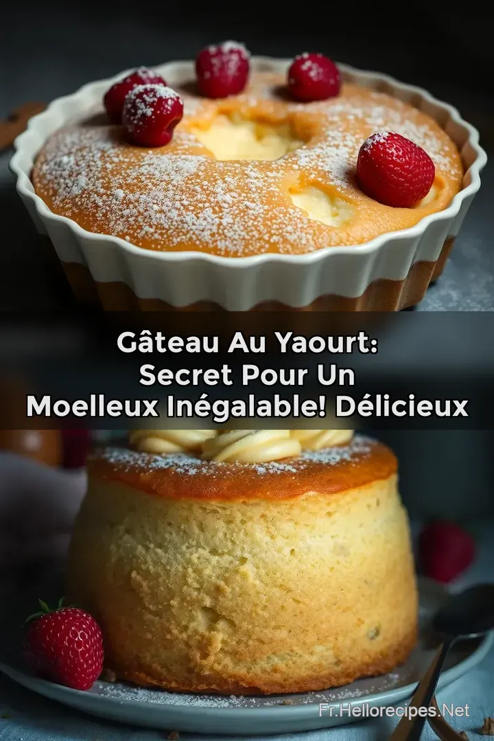 Gâteau au Yaourt: Secret pour un Moelleux Inégalable! Délicieux