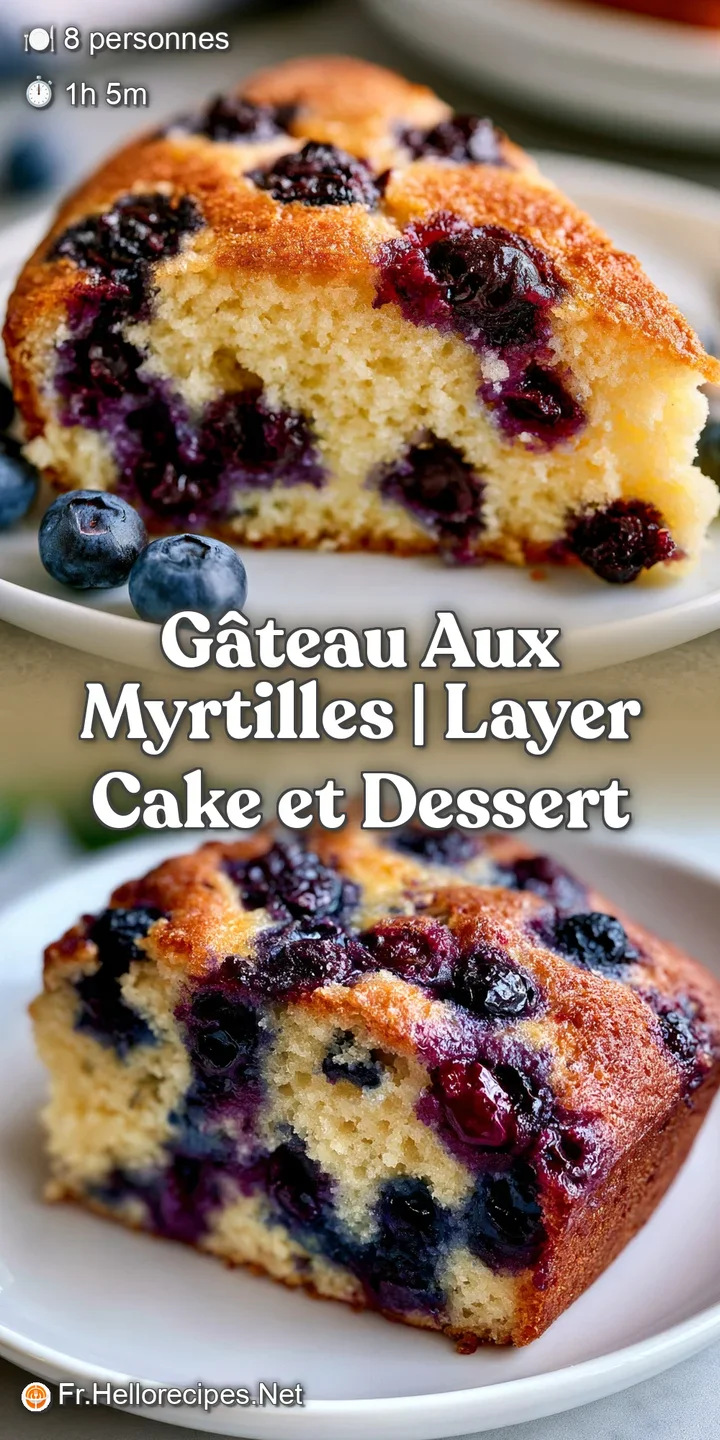 Gros plan sur la texture a&eacute;r&eacute;e d'un biscuit blond, r&eacute;v&eacute;lant des myrtilles fondantes et une cr&egrave;me blanche velout&eacute;e.