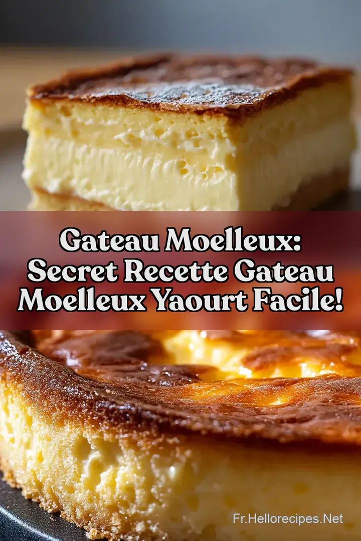 Gateau Moelleux: Secret recette gateau moelleux yaourt facile! : ÉPINGLER POUR PLUS TARD Gateau Moelleux: Secret recette gateau moelleux yaourt facile!