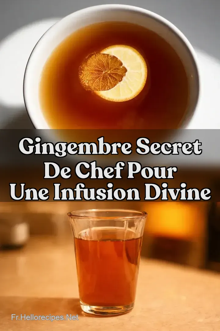 Gingembre Secret de Chef pour une Infusion Divine