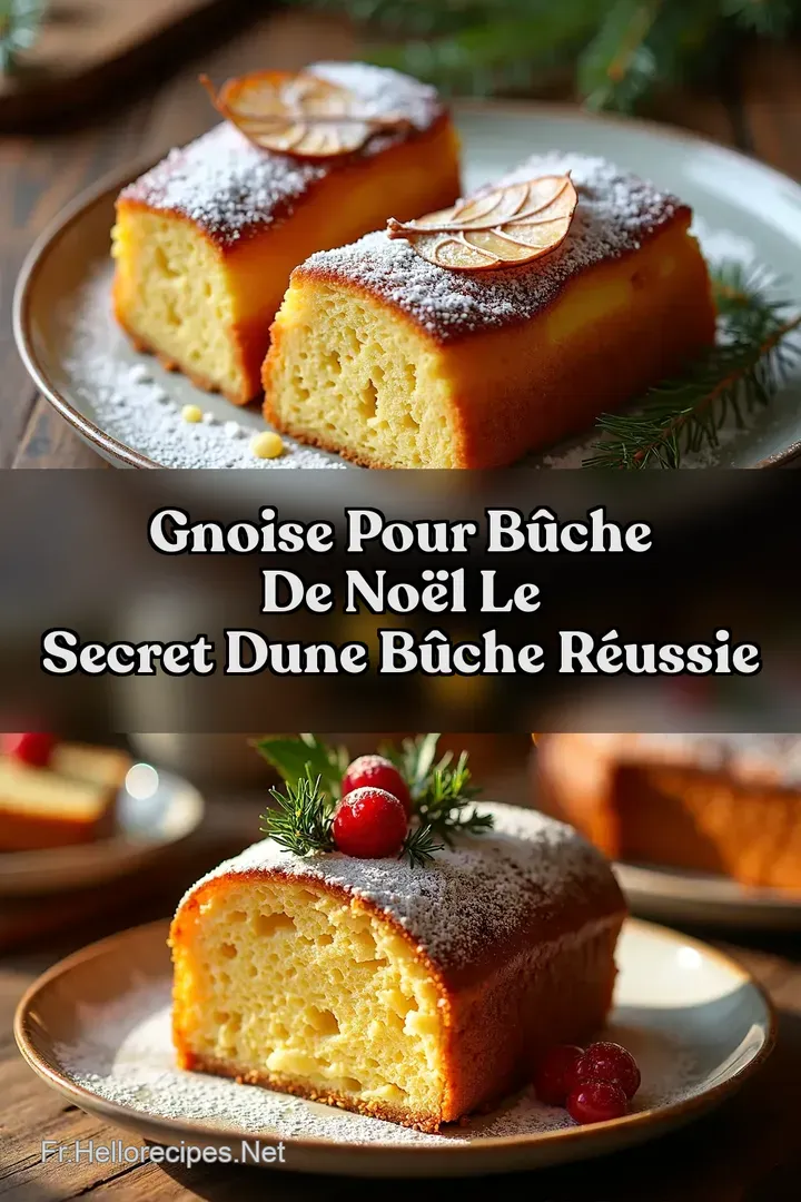 Gnoise Pour B&ucirc;che De No&euml;l Le Secret dune B&ucirc;che R&eacute;ussie