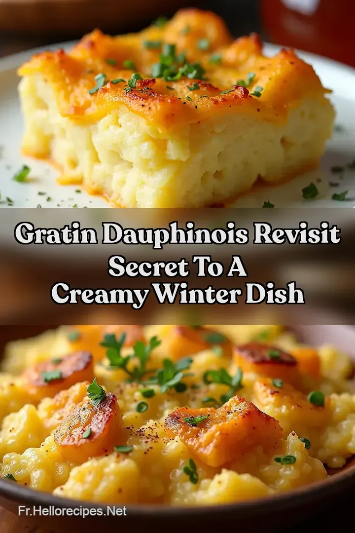 Gratin Dauphinois Revisit Secret to a Creamy Winter Dish