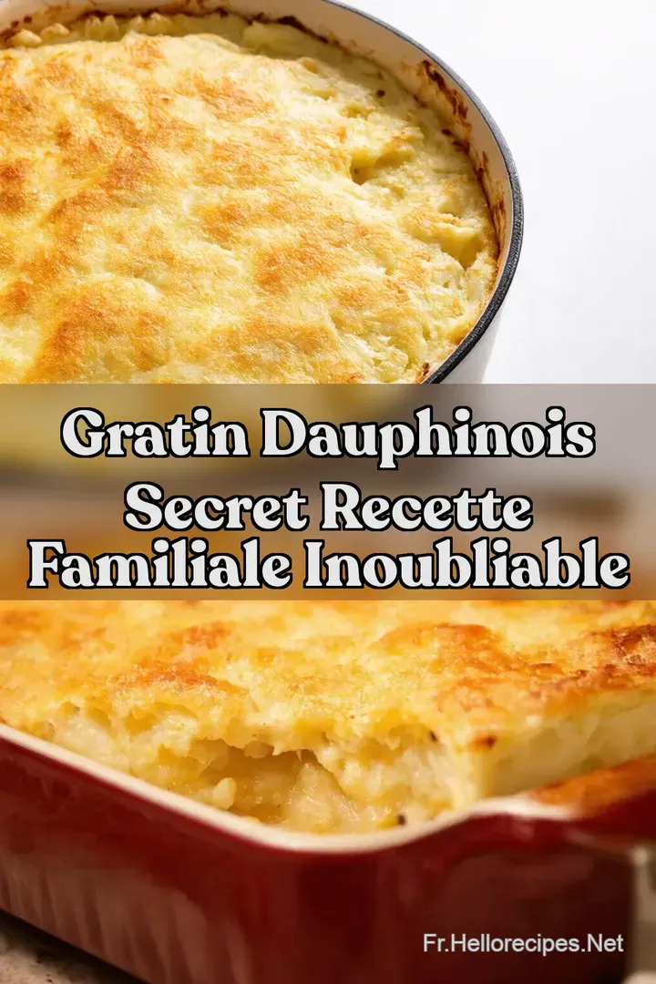 Gratin Dauphinois Secret Recette Familiale Inoubliable