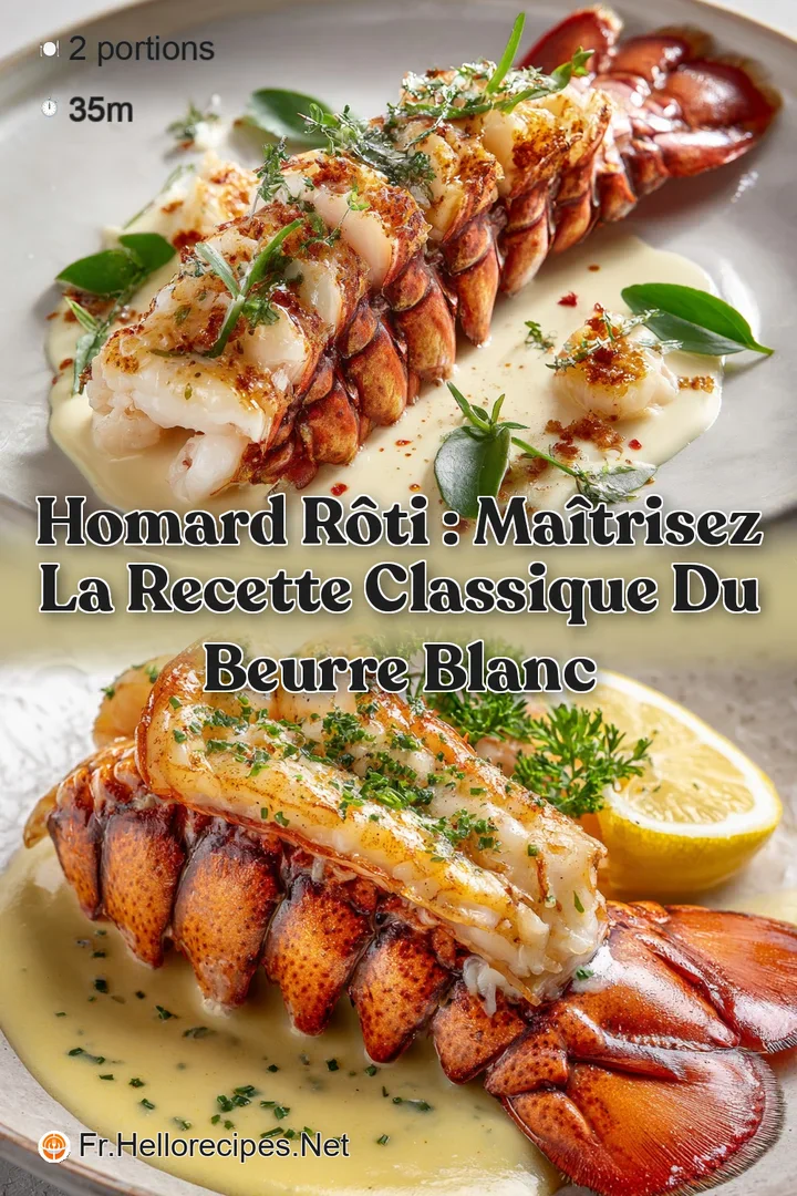 Homard R&ocirc;ti : Ma&icirc;trisez la Recette Classique du Beurre Blanc