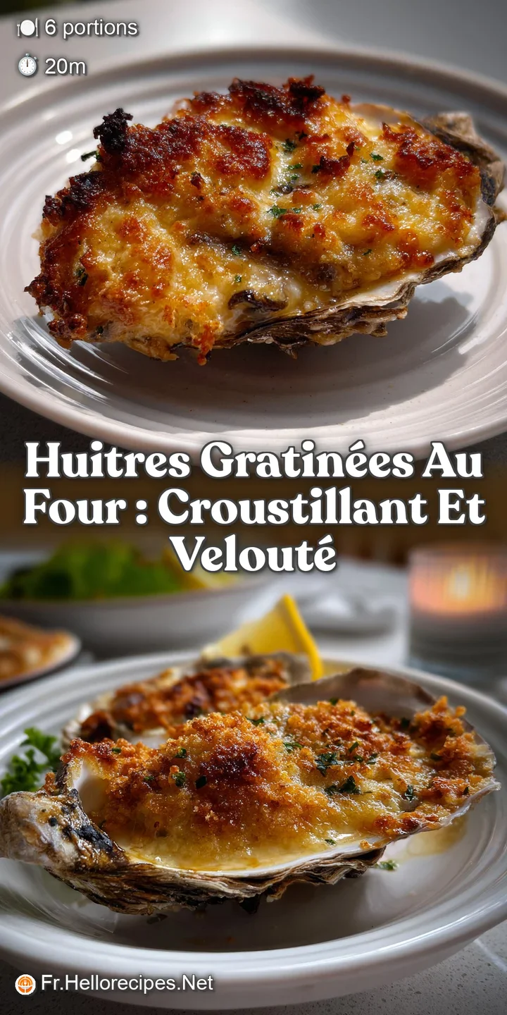 Close-up of a bubbling oyster, the creamy texture of the cheese contrasting with the crispy breadcrumb crust. Hints of gar...