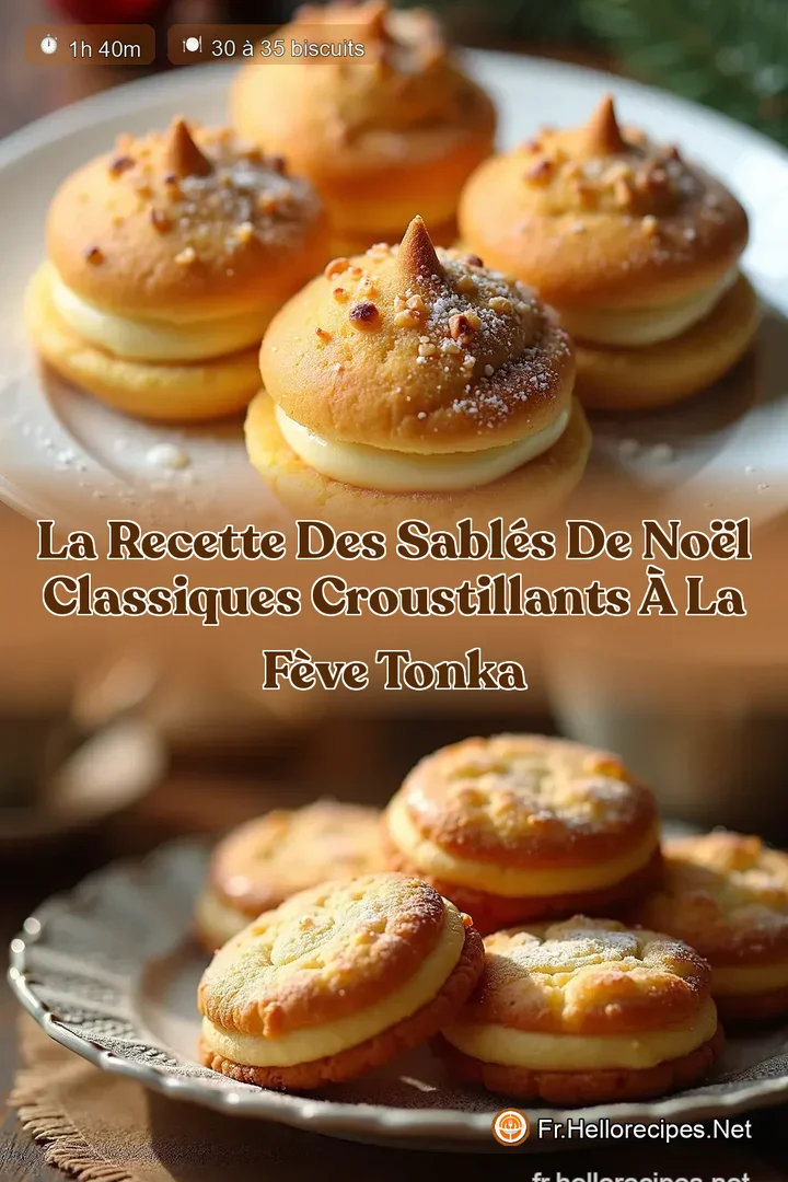 La Recette des Sablés de Noël Classiques Croustillants à la Fève Tonka