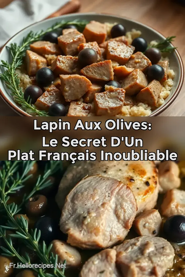 Lapin aux Olives: Le Secret d&#039 un Plat Français Inoubliable