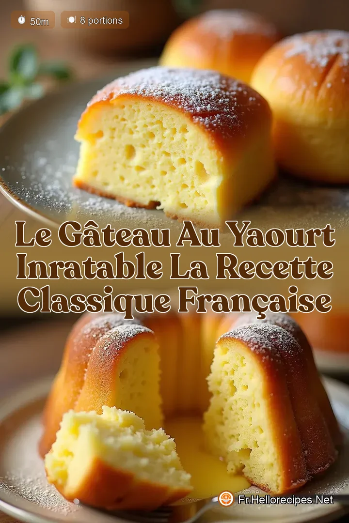 Le Gâteau au Yaourt Inratable La Recette Classique Française