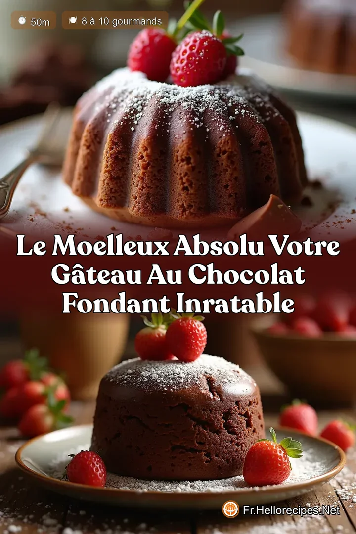 Le Moelleux Absolu Votre Gâteau au Chocolat Fondant Inratable