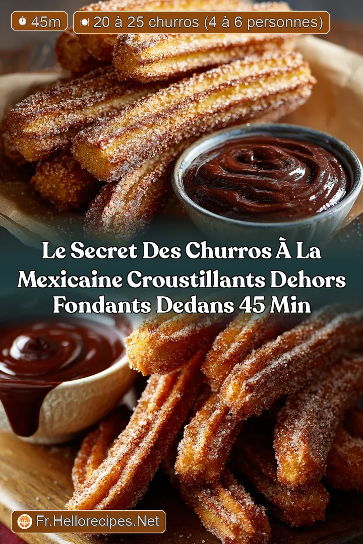 Le secret des churros &agrave; la mexicaine croustillants dehors fondants dedans 45 min
