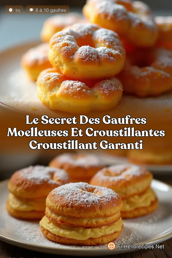 Le Secret des Gaufres Moelleuses et Croustillantes Croustillant Garanti