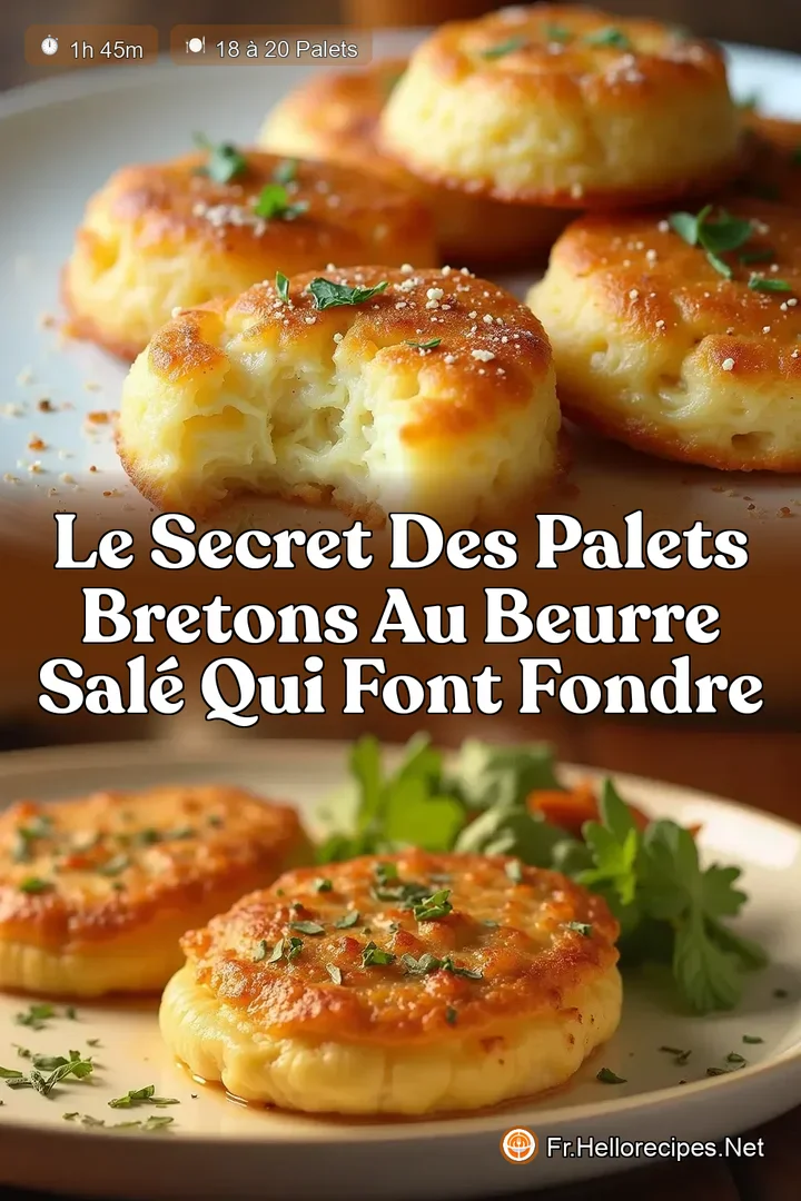 Le Secret des Palets Bretons au Beurre Salé qui Font FONDRE