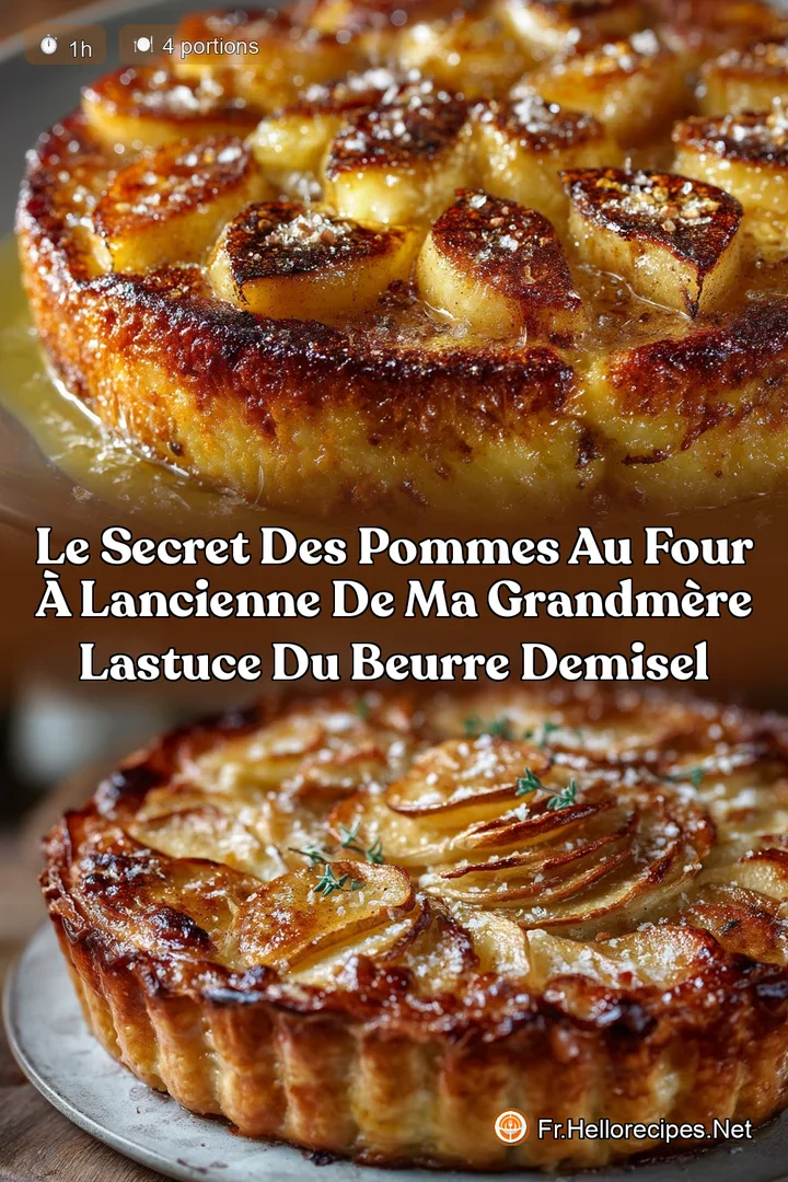 Le secret des Pommes au Four à lAncienne de ma grandmère lastuce du beurre demisel