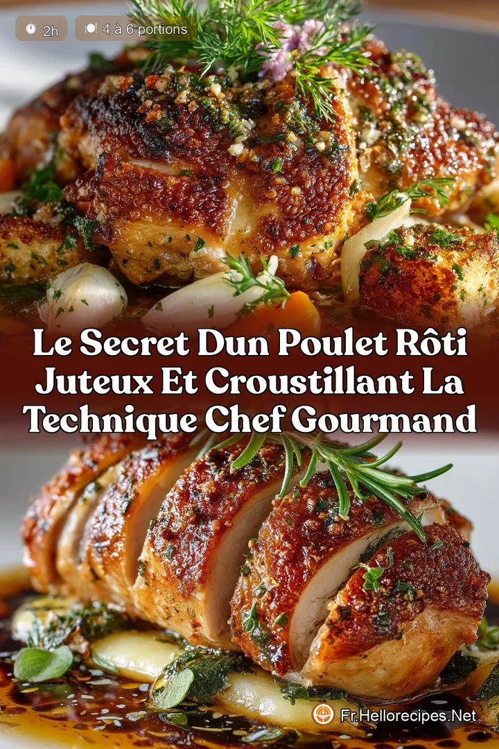 Le Secret dun Poulet Rôti Juteux et Croustillant La Technique Chef Gourmand