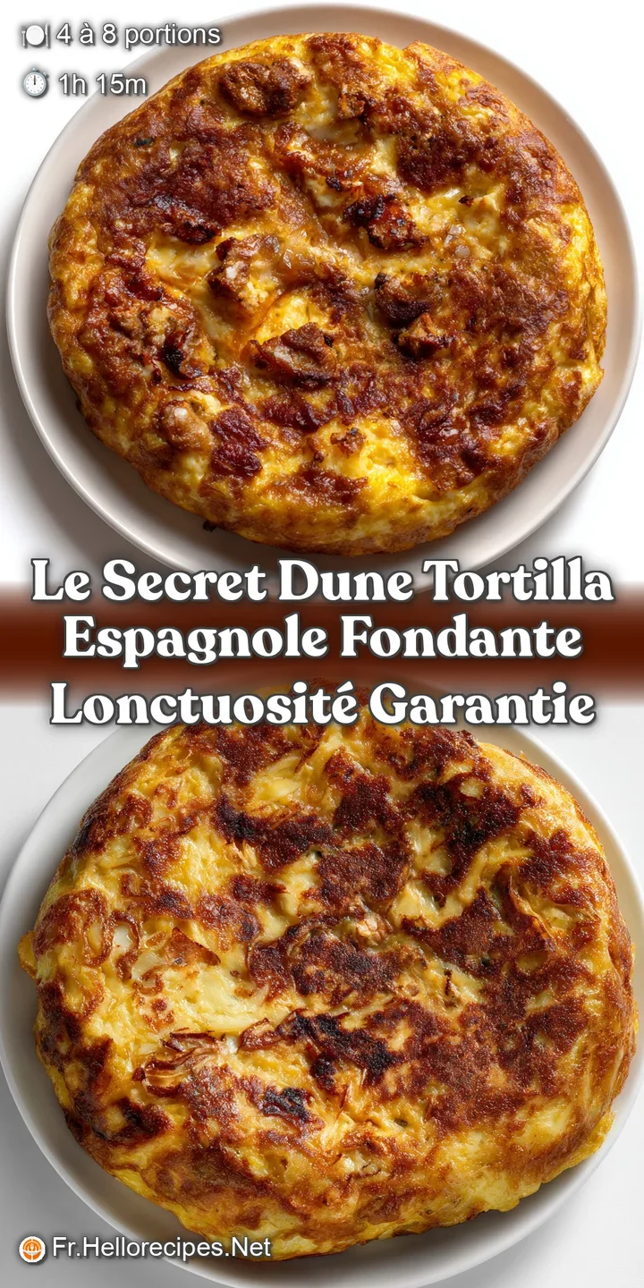 Le secret dune Tortilla espagnole fondante lonctuosit&eacute; garantie