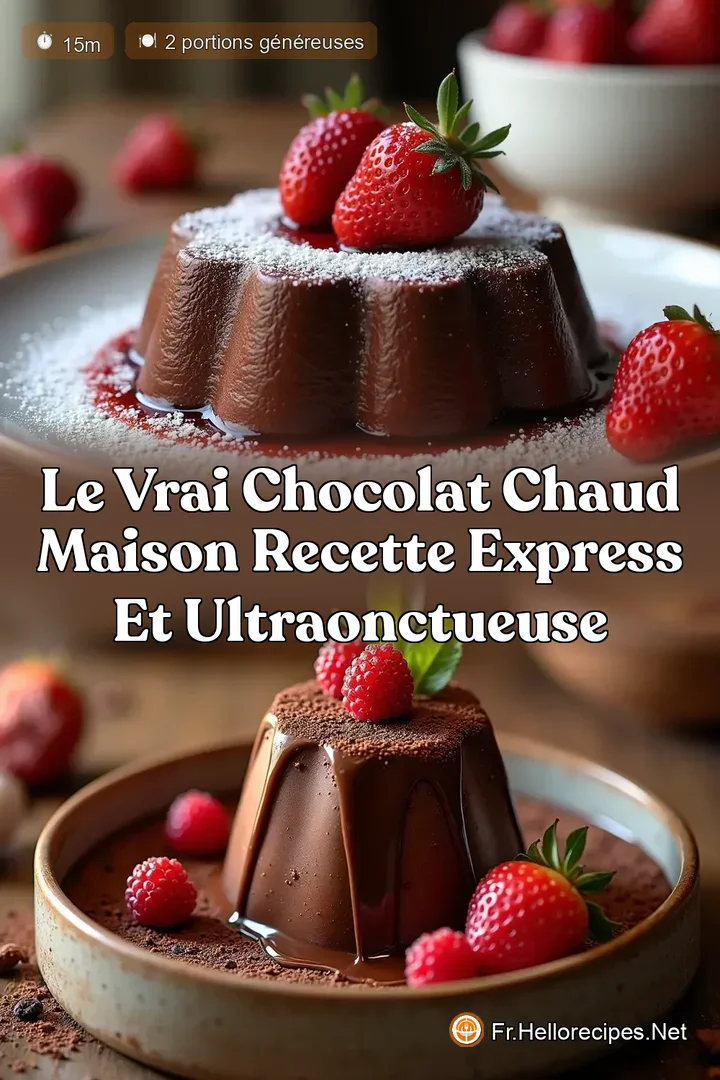 Le Vrai Chocolat Chaud Maison Recette Express et UltraOnctueuse