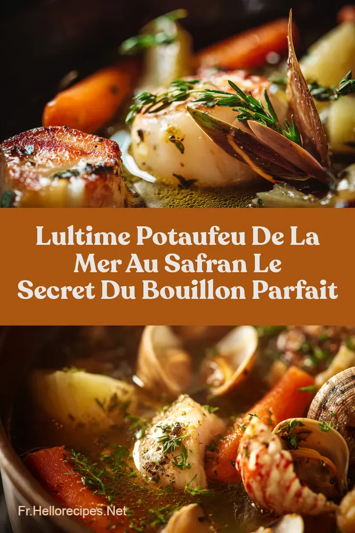 LUltime PotauFeu De La Mer Au Safran Le Secret Du Bouillon Parfait
