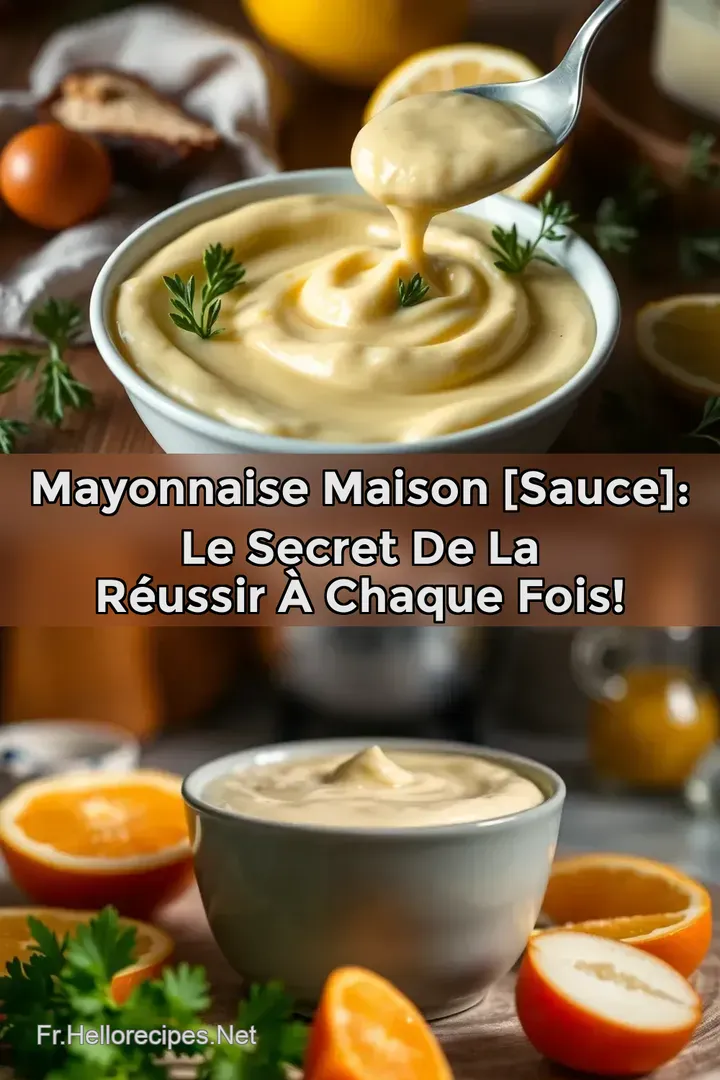 Mayonnaise Maison [Sauce]: Le Secret de la Réussir à Chaque Fois!