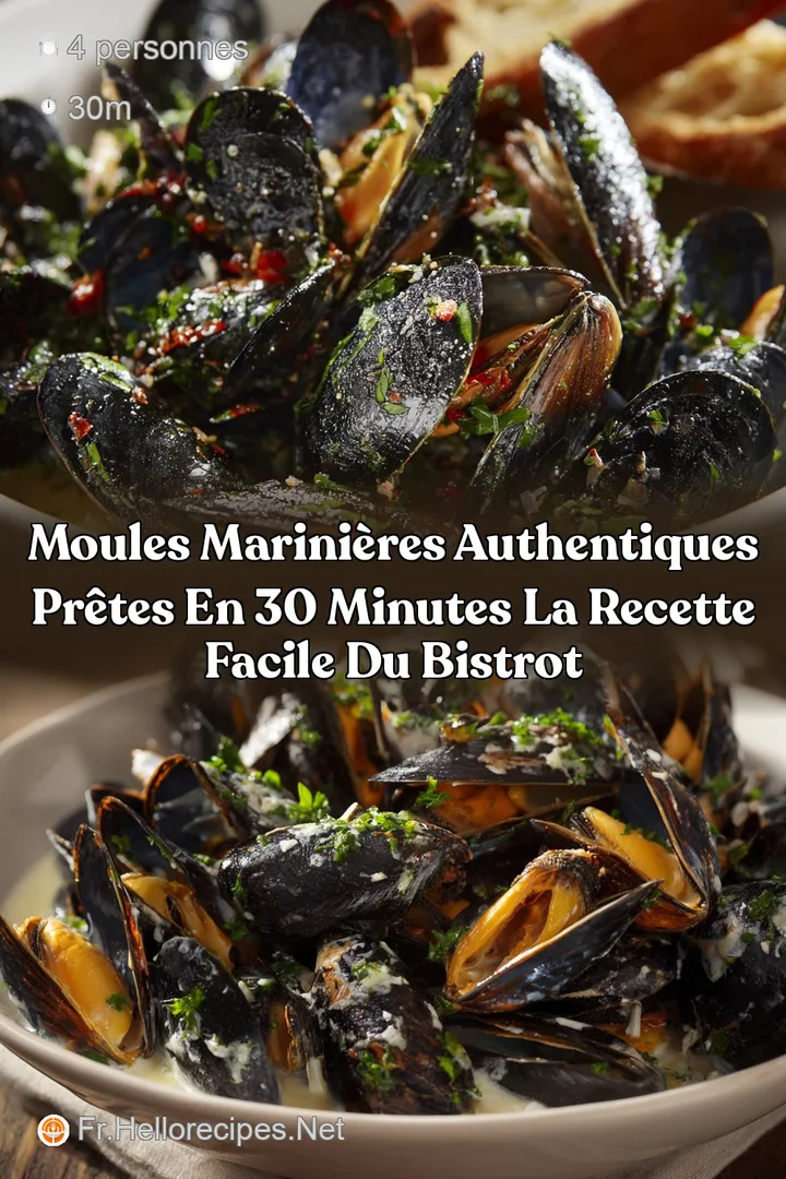Moules Marini&egrave;res authentiques pr&ecirc;tes en 30 minutes La recette facile du bistrot