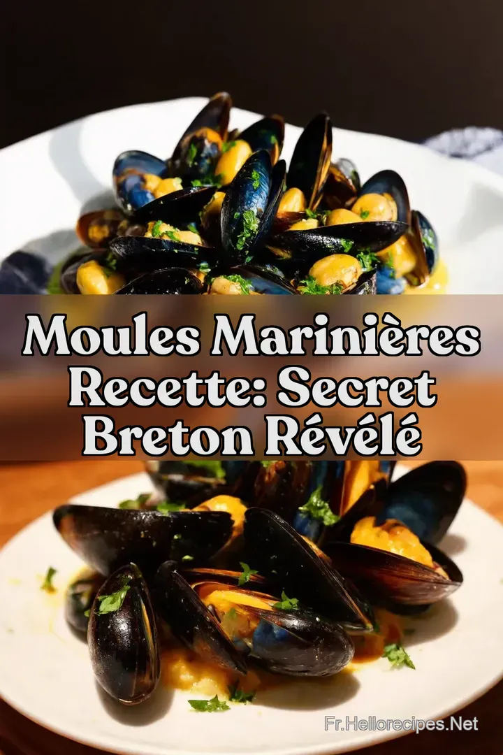 Moules Marinières Recette: Secret Breton Révélé : ÉPINGLER POUR PLUS TARD Moules Marinières Recette: Secret Breton Révélé