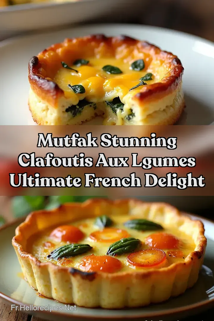 Mutfak Stunning Clafoutis aux Lgumes Ultimate French Delight