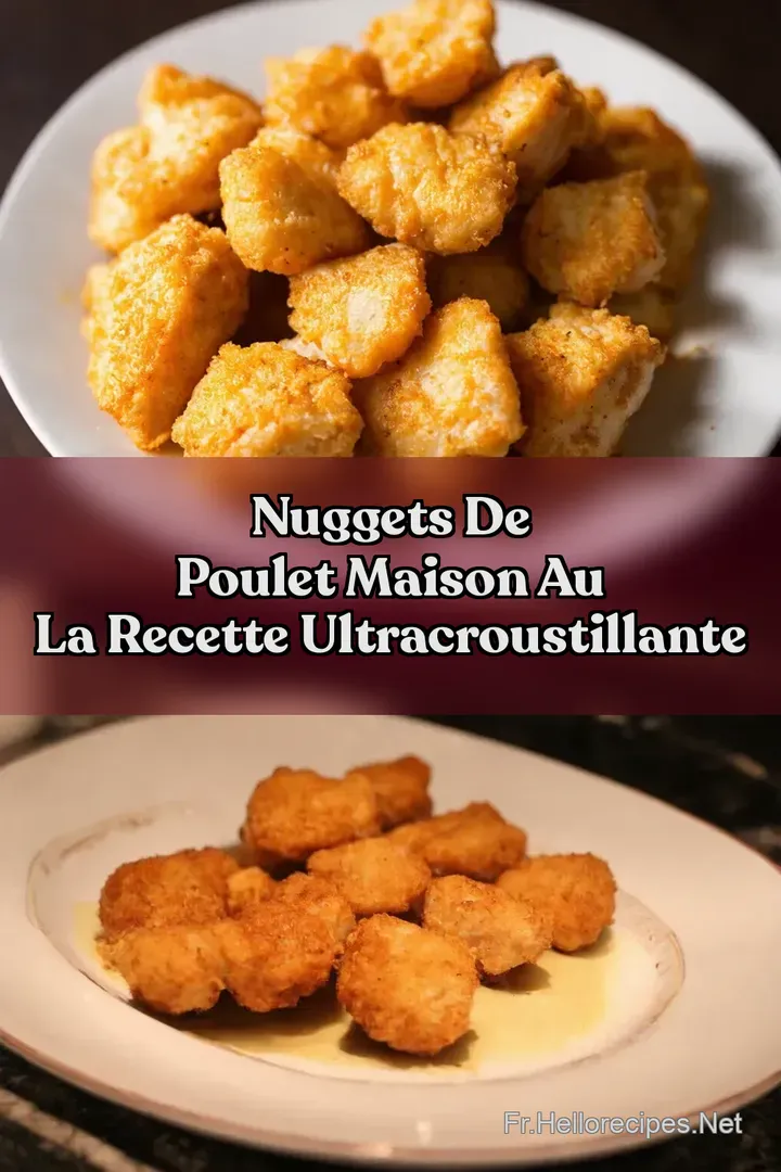 Nuggets de poulet maison au La recette ultracroustillante