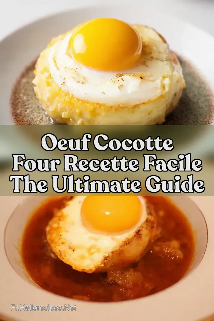 Oeuf Cocotte Four Recette Facile The Ultimate Guide : ÉPINGLER POUR PLUS TARD Oeuf Cocotte Four Recette Facile The Ultimate Guide