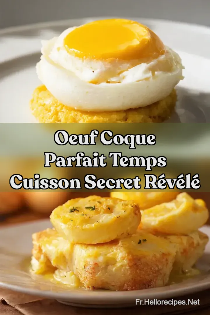Oeuf Coque Parfait Temps Cuisson Secret R&eacute;v&eacute;l&eacute;