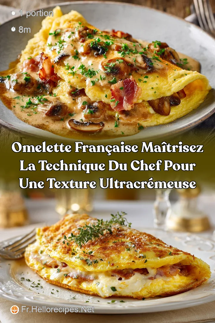 Omelette fran&ccedil;aise Ma&icirc;trisez la technique du Chef pour une texture ultracr&eacute;meuse