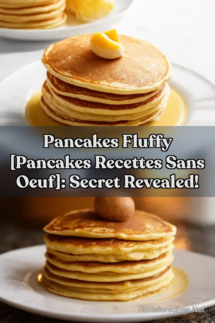 Pancakes Fluffy [pancakes recettes sans oeuf]: Secret Revealed!