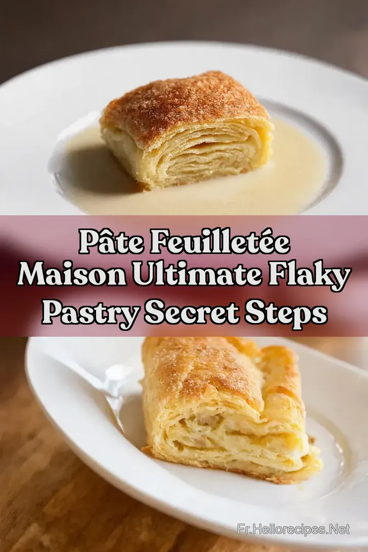 Pâte Feuilletée Maison Ultimate Flaky Pastry Secret Steps : ÉPINGLER POUR PLUS TARD Pâte Feuilletée Maison Ultimate Flaky Pastry Secret Steps