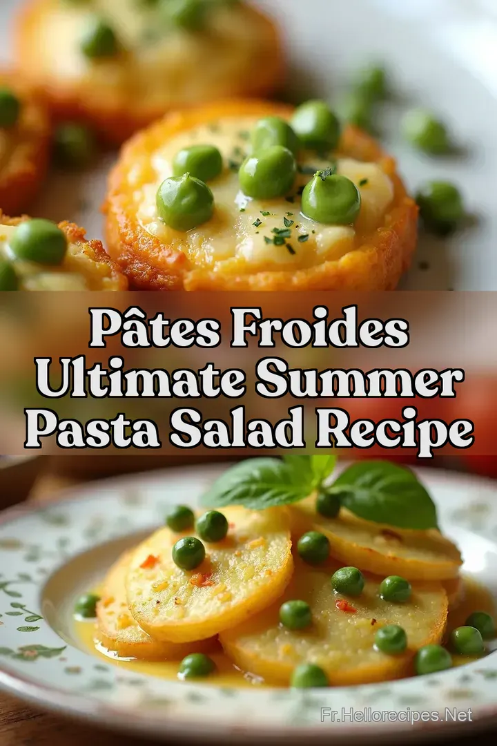 P&acirc;tes Froides Ultimate Summer Pasta Salad Recipe