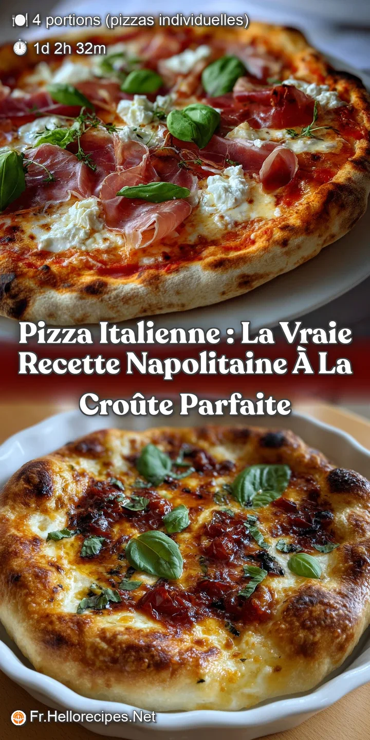 Pizza Italienne : La Vraie Recette Napolitaine &agrave; la Cro&ucirc;te Parfaite