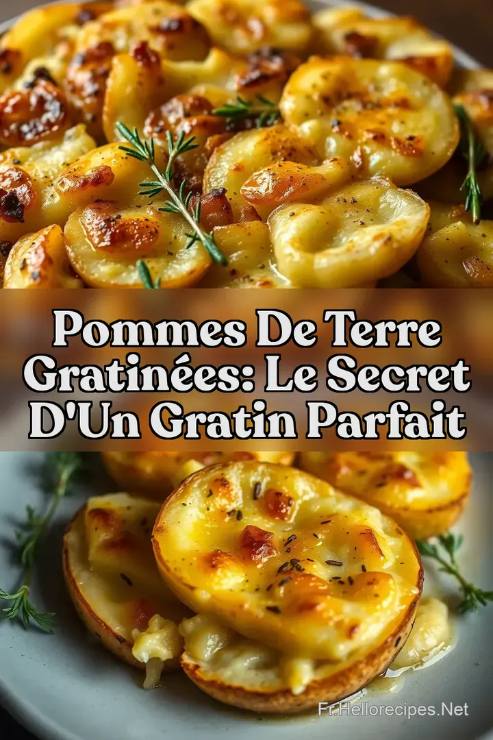 Pommes de Terre Gratinées: Le Secret d&#039 un Gratin Parfait